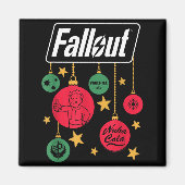 Fallout Logo Christmas Ornaments Video Game Magnet (Vorne)