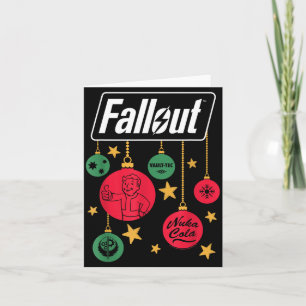 Fallout-Logo-Weihnachtsbaumanhänger Videospiel  Karte