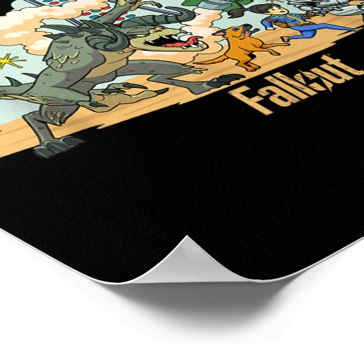 Fallout - New Vegas  Poster (Ecke)