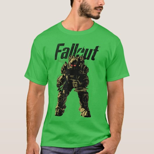 Fallout Power Armor T-Shirt (Vorderseite)