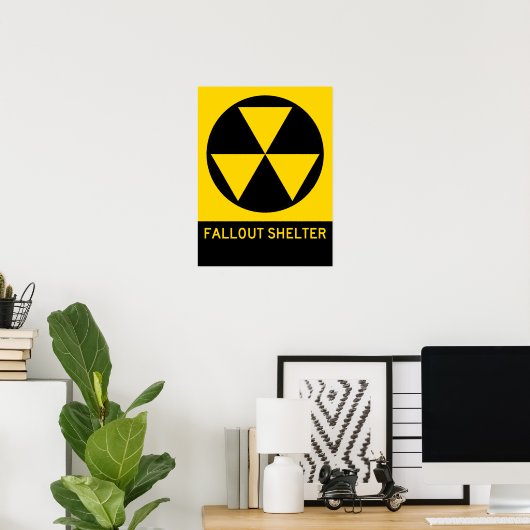 Fallout Shelter Highlights Poster (Heimbüro)