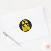 Fallout_Shelter Runder Aufkleber (Umschlag)
