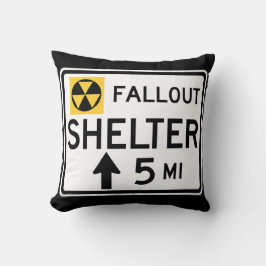 Fallout Shelter Sign Kissen