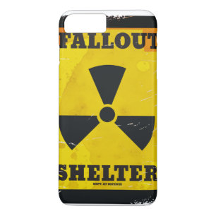 Fallout Shelter Vintages Warnposter Case-Mate iPhone Hülle