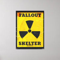Fallout Shelter Vintages Warnposter