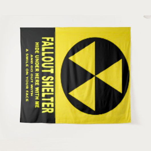 FALLOUT SHELTER WANDTEPPICH (Vorderseite (Horizontal))