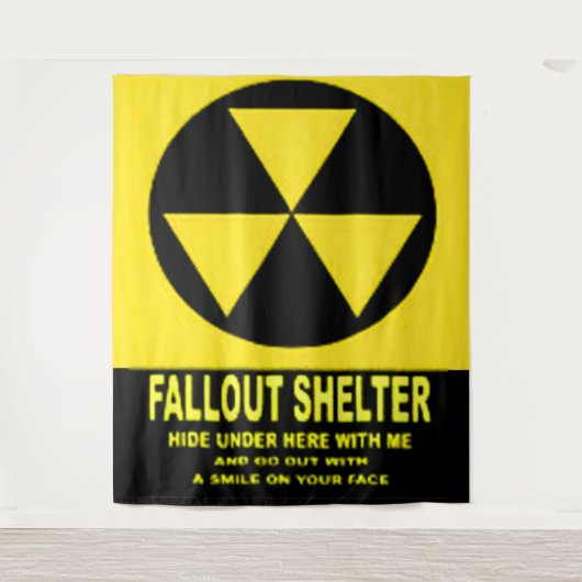 FALLOUT SHELTER WANDTEPPICH (Vorderseite)