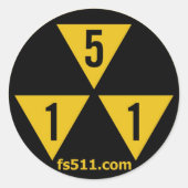 Fallout Stickers (Vorderseite)