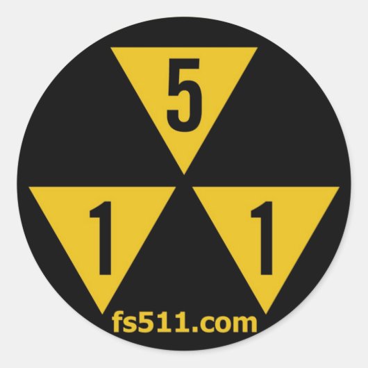 Fallout Stickers (Vorderseite)