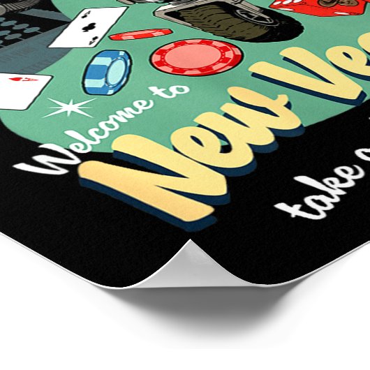 Fallout - Take A Chance  Poster (Ecke)