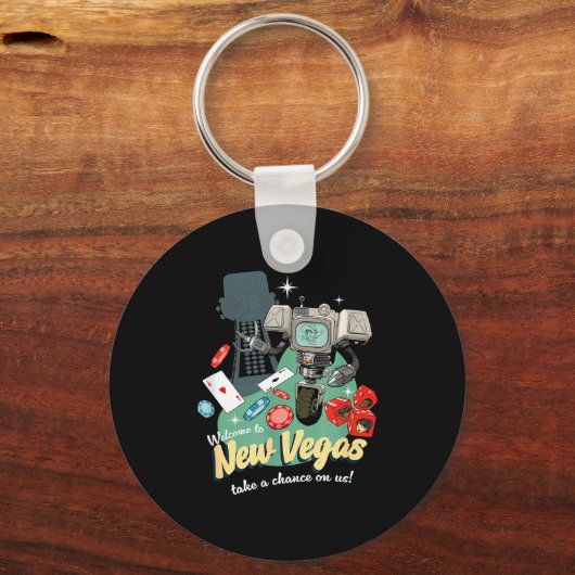 Fallout - Take A Chance Schlüsselanhänger (Vorderseite)