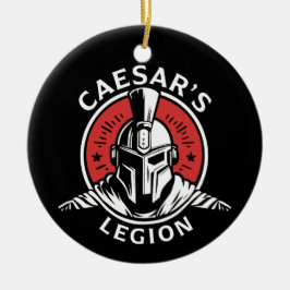 Fallout-Weihnachtsbaumanhänger Caesars Legion Keramik Ornament