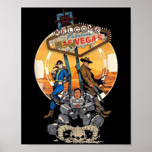 Fallout - Welcome To Fabulous New Vegas  Poster (Vorne)