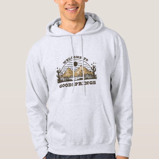 Fallout Welcome To Goodsprings New Vegas Hoodie (Vorderseite)