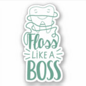 Fallout wie ein Boss Sticker (Vorderseite)
