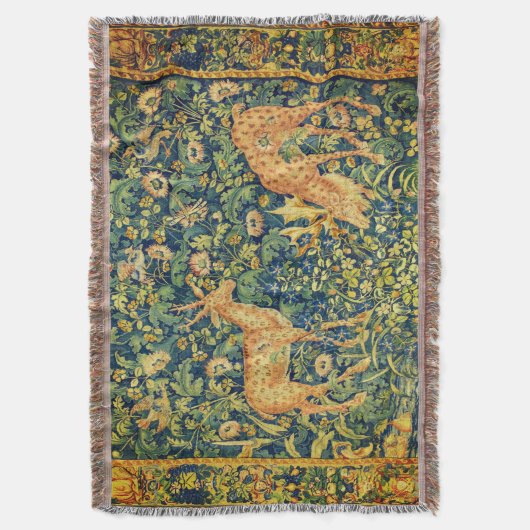 FALLOW-DECKPAIR, GOTHISCHE FANTASIE-BLUME, grün Decke (Vorderseite Vertikal)