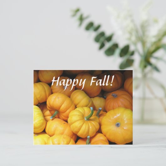 Fallpostkarte Postkarte (Stehend Vorderseite)