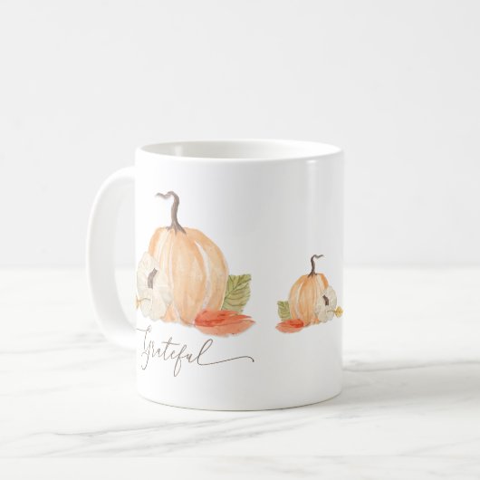 Fallpumpen Gratecolor Herbstleaves Kaffeetasse (Vorderseite Links)