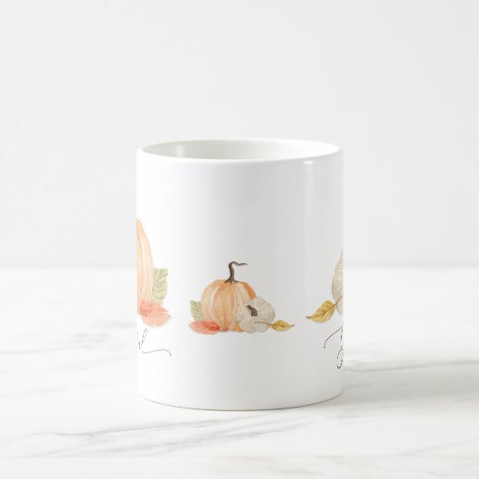 Fallpumpen Gratecolor Herbstleaves Kaffeetasse (Mittel)