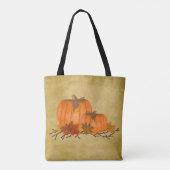 Fallpumpen überall auf der Drucktasche Tasche (Rückseite)