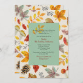 Fallrahmen-Einladung Einladung (Vorne/Hinten)