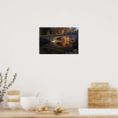 Fallreflexe im Vanderbilt-Anwesen Poster (Küche)
