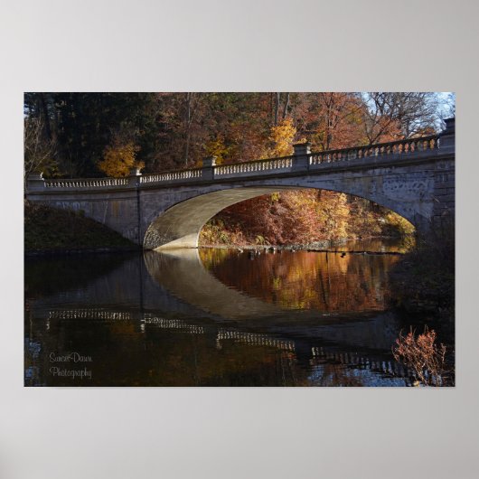Fallreflexe im Vanderbilt-Anwesen Poster (Vorne)