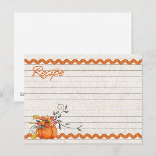 Fallrezeptkarte Postkarte (Vorne/Hinten)