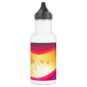 Fallrosa Geode Glow Edelstahlflasche (Rechts)