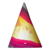 Fallrosa Geode Glow Partyhütchen (Rechts)