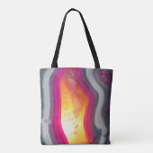 Fallrosa Geode Glow Tasche (Rückseite)