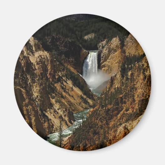 FALLS AT YELLOWSTONE YEAH MAGNET (Vorne)