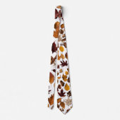 Falls Blätter Krawatte (Rückseite)