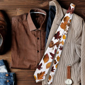 Falls Blätter Krawatte