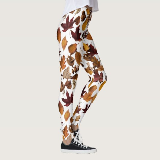 Falls Blätter Leggings (Rechts)