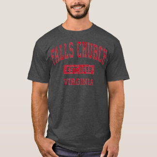 Falls Church Virginia VA Vintage Sportdesign T-Shirt