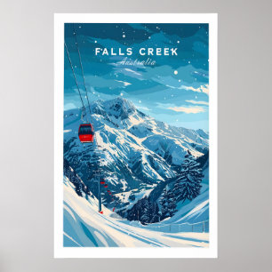 Falls Creek Reiseplakat - Australien 1 Poster