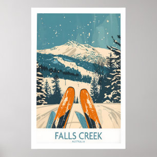 Falls Creek Ski Plakat 1