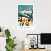 Falls Creek Ski Plakat 1 (Heimbüro)