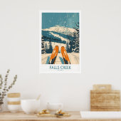 Falls Creek Ski Poster 1 (Küche)