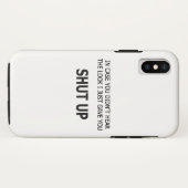 Falls du nicht gehört hast Case-Mate iPhone hülle (Rückseite (Horizontal))