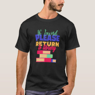 Falls gefunden, kehren Sie bitte zur Bibliothek zu T-Shirt