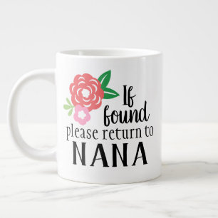 Falls gefunden, kehren Sie zur Tasse Nana zurück