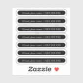 Falls gefunden, wenden Sie sich bitte an den x6-Au Aufkleber (Blatt)