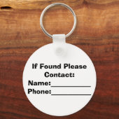 Falls gefunden, wenden Sie sich bitte an Schlüsselanhänger (Vorderseite)