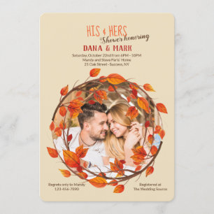 Falls Glory Foto-Einladung<a href="https://www.f Einladung