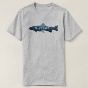 Falls Lake North Carolina Fish T-Shirt
