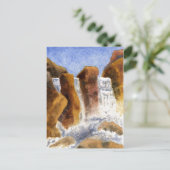 "Falls" Landstraßen Postkarte (Stehend Vorderseite)