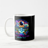 Falls New York Ny Total Solar Eclipse 8. April Kaffeetasse (Links)