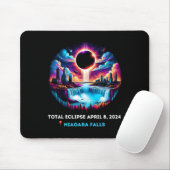 Falls New York Ny Total Solar Eclipse April 81 Mousepad (Mit Mouse)